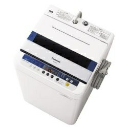 【設置／リサイクル】Panasonic NA-F60PB5-A(ブルー) 全自動洗濯機 洗濯6kg/簡易乾燥2kg　
