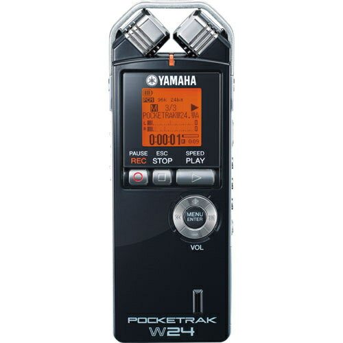 YAMAHA POCKETRAK W24　リニアPCMレコーダー 2GB