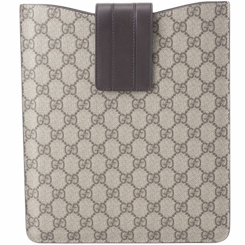 GUCCI 256575 FCIFN GGプラス iPad ケース ベージュ/ブラウン　