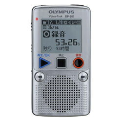 OLYMPUS DP-201(シルバー) Voice-Trek(ボイストレック) 2GB