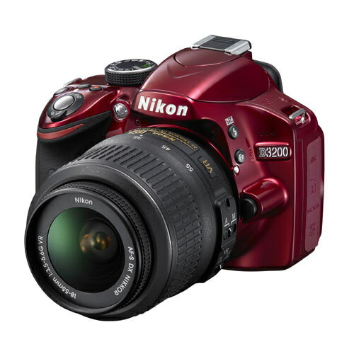 Nikon D3200-RD(レッド) レンズキット