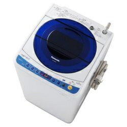 【設置／リサイクル】Panasonic NA-FS60H5-A(ブルー) 全自動洗濯機 洗濯6kg/簡易乾燥1kg　