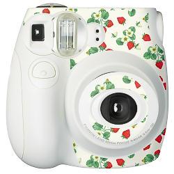 FUJIFILM instax mini 7S チェキ ホワイト 接写レンズとデコチェキシール同梱品