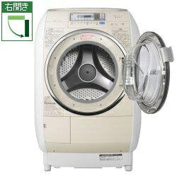 【設置】HITACHI 【一都三県】BD-V5400R-C(ベージュ) ドラム式洗濯乾燥機 【右開き】 洗濯9kg