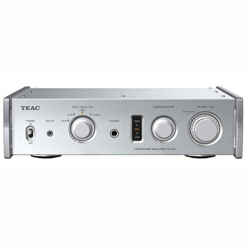 TEAC HA-501-S(シルバー) デュアルモノーラル・ヘッドホンアンプ...:ec-current:11328461