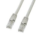 サンワサプライ KB-T6L-03CK(ライトグレー) カテゴリ6UTPクロスケーブル 3m