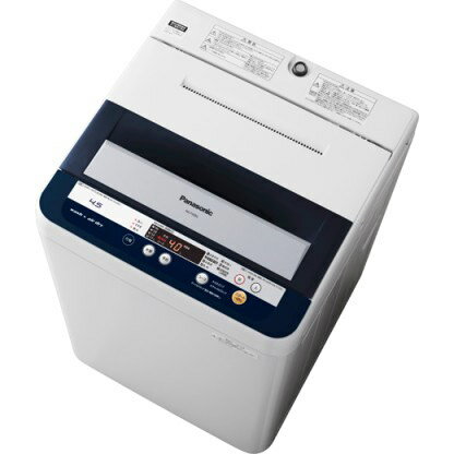 Panasonic NA-F45B6-A(ブルー) 全自動洗濯機 洗濯4.5kg/簡易乾燥1kg