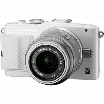 　OLYMPUS PEN Lite E-PL6 レンズキット(ホワイト)