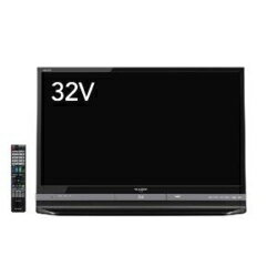 　【設置＋リサイクル】SHARP LC-32DR9-B (ブラック) AQUOS BD・HDD内蔵ハイビジョン液晶テレビ 32V型