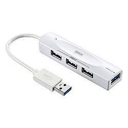 サンワサプライ USB-HAC401W(ホワイト) USB3.0+USB2.0接続 コンボ…...:ec-current:11525423