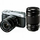 FUJIFILM X-E1 ダブルズームレンズキット S(シルバー)