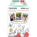 富士フイルム instax mini 絵柄入りフレーム「くまのプーさん」チェキ用フィルム