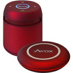 AVOX ASP-BT200DR(レッド) Bluetoothポータブルスピーカー...:ec-current:11624734