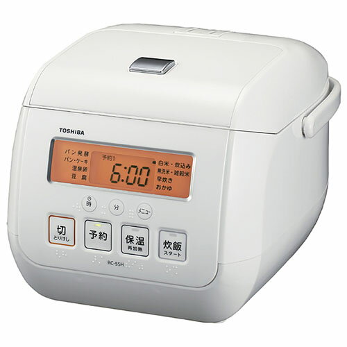 東芝 在庫限り RC-5SH-W(グランホワイト) 炊飯器 3合...:ec-current:11860392