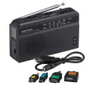 オーム電機 RAD-V945N 手回しラジオライト スマート...
