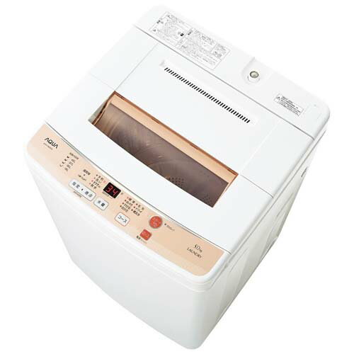 アクア AQW-S50D-W(ホワイト) 全自動洗濯機 洗濯5kg...:ec-current:11954105