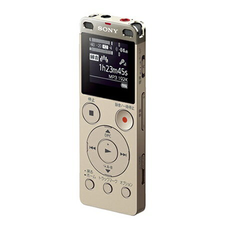 ソニー ICD-UX560F-N(ゴールド) ステレオICレコーダー 4GB...:ec-current:11971111