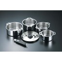 オークス フィットパン 鍋4点セット IH対応 18-0 ステンレス T41