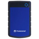 トランセンド TS4TSJ25H3B(ネイビーブルー) ポータブルHDD 4TB USB 3.1 Gen 1接続 耐衝撃