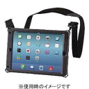 エレコム TB-A14HVBK(ブラック) ZeroshockHardケース ベルト付 iPad Air2用