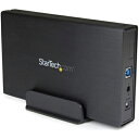 StarTech S351BU313(ブラック) 3.5インチHDDケース USB3.1対応