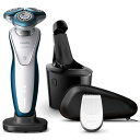 フィリップス S7521/26(ネイビーブルー) Shaver series 7000 ウェット&ドライ電気シェーバー 3枚刃