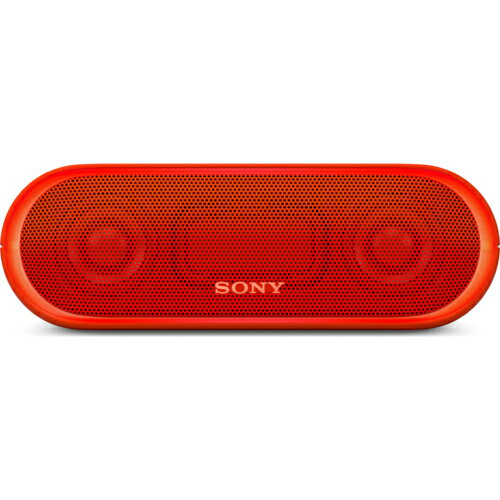 ソニー(SONY) Bluetooth対応 ワイヤレススピーカー SRS-XB20-R オレンジレッド