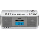 東芝 TY-CDK9-W(ホワイト) CDラジオカセットレコーダー ワイドFM対応