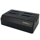 StarTech SDOCK4U33 USB 3.0接続HDD/SDD4台搭載ドック UASP対応