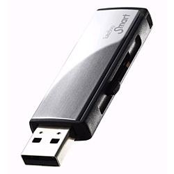 IODATA TB-AT2G/S / USB 2.0/1.1対応 フラッシュメモリー (ミラーシルバー) 2GB
