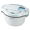 【長期保証付】シャープ KN-HW16D-W(ホワイト) HEALSiO ヘルシオ ホットクック 1.6L