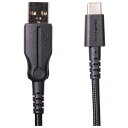 オウルテック OWL-CBKCA30-BK(ブラック) 断線に強い超タフUSB Type-Cケーブル 3m