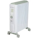 【長期保証付】デロンギ RHJ75V0915-GR(ピュアホワイト+オパールグリーン) ベルカルドオイルヒーター 1500W