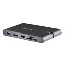 StarTech DKT30CHVSCPD(ブラック) Mac/Windows対応USB-Cドック HDMI/VGA