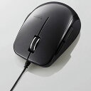 エレコム M-BL28UBBK(ブラック) 5ボタン BlueLED有線マウス