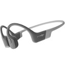 【長期保証付】AfterShokz AfterShokz Aeropex ルナグレー 骨伝導ワイヤレスヘッドホン AFT-EP-000012