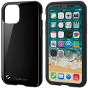 エレコム PM-A19BTS2BK(ブラック) iPhone 11 Pro用 ケース 耐衝撃軽量