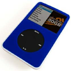 【仕入先在庫 平日出荷】【仕入先在庫僅か】レイ・アウト RT-CL8DS1/N / iPod classic 80G用ダブルカラーシリコンジャケット(ネイビー) RT-CL8DS1/N