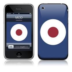 【仕入先在庫 平日出荷】【送料区分A】【在庫僅か】POWER SUPPORT IPG-034 / ジェラスキンズデザイン保護スキンシール MOD IPG-034