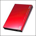 IODATA HDPC-UT500RB(レッド×ブラウン) USB3.0接続 ポータブルHDD 500GB