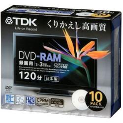 y敪Azy񂹁iʏ5xjzTDK DRAM120DPB10S ^pDVD-RAM 3{ 4.7GB 10...