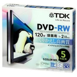 y敪Azy񂹁iʏ5xjzTDK DRW120DPMA5U ^pDVD-RW 2{ 4.7GB 5 D...