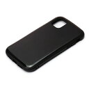 PGA PG-20GPT01BK(ブラック) iPhone12/12Pro用 ハイブリッドタフケース