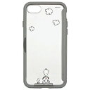 グルマンディーズ SNG-522C(ドッグハウス) SHOWCASE+ iPhoneSE(第2世代) /8/7対応ケース ピーナッツ スヌーピー