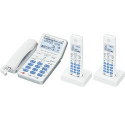 SHARP JD-710CW(ホワイト) デジタルコードレス電話機 子機2台