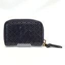 【中古】 BOTTEGA VENETA(ボッテガヴェネタ) 114075 コインケース 小銭ケース 財布 パープル 【USED-B】