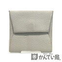 【中古】HERMES(エルメス) バスティアGM コインケース 小銭れ グレー【USED-B】