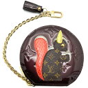 【中古】LOUIS VUITTON(ルイ・ヴィトン)M91386 ポルトモネ・エクルイユ コインケース モノグラム・ヴェルニ レディース アマラント 小銭入れ【USED-A】