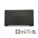 【中古】HERMES (エルメス) シチズン・ツイル ロング 二つ折り 長財布 ブラック 黒【USED-A】