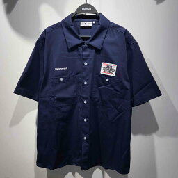 THE BLACK EYE PATCH 21ss WASTED YOUTH WORK SHIRT Size-XL ブラックアイパッチ ウェステッドユース ワークシャツ 半袖シャツ 心斎橋店【中古】